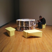 A little Uni in the museum