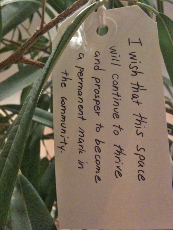 Yoko Ono Wish Tree will stand in the Uni