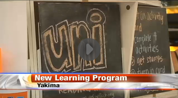 Watch local NBC news coverage of Foundation for Early Learning using a Uni tower in Washington State