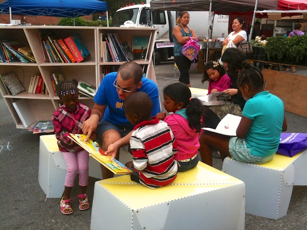 Uni lands in East Harlem market and play street