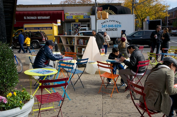 Uni deploys to empty lot in Queens to help envision new public space