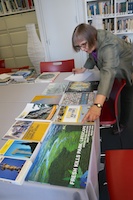 MAS Curates a Shelf of Books in the Uni Reading Room
