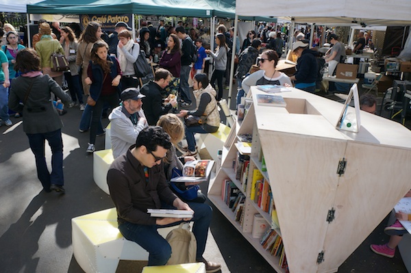Uni at Hester St Fair with Municipal Art Society to celebrate Jane Jacobs