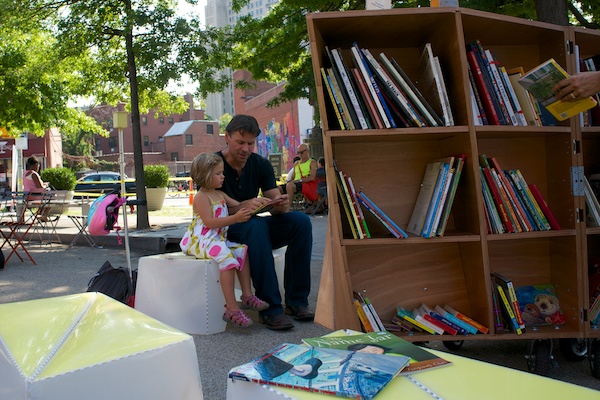 Uni reading room, Fowler Square, Ft. Greene, Brooklyn