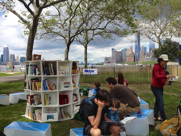 Uni Tower on Governors Island, 2014