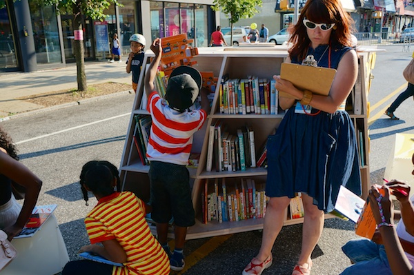 Uni reading room in Brownsville again with Brooklyn Public Library