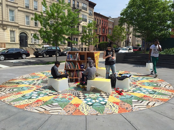 The Uni Project adds reading to Marcy Plaza in Bed Stuy