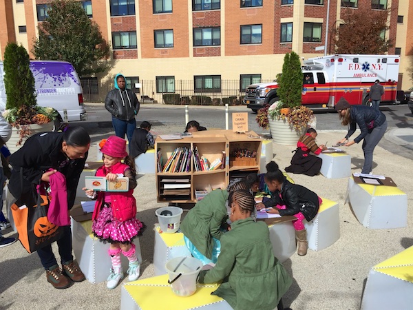 Uni wraps outdoor season at Zion Triangle Plaza in Brownsville, Brooklyn