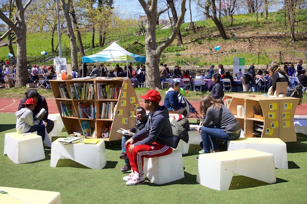Uni at St. Mary’s Park in the Bronx