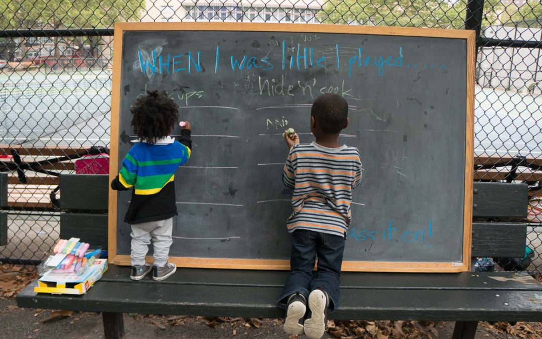 Starting a conversation about play