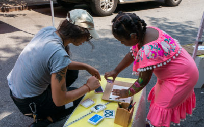 Creating a place to draw on the streets of NYC with Blick Art Materials