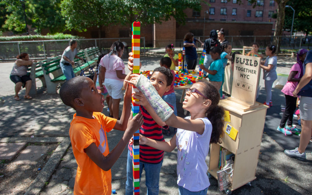 BUILD NYC pops up at Bronx play street at NYCHA Butler Houses
