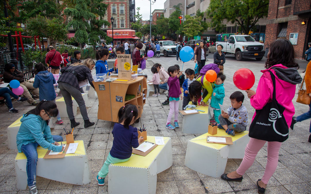 Hands-on exhibit about urban nature (EXPLORE) returns to NYC Chinatown.