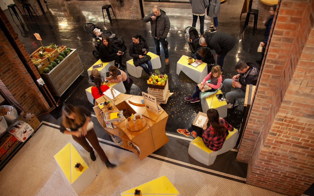 New residency for DRAW launched at Chelsea Market this weekend