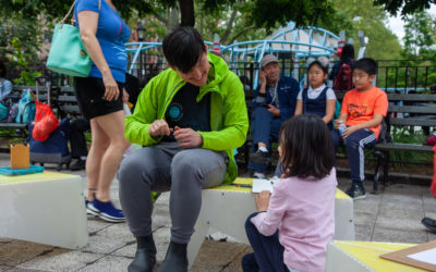 Volunteers from Blackstone give kids a chance to BUILD and EXPLORE in Chinatown