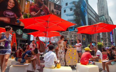 Creating a place to DRAW together in Times Square